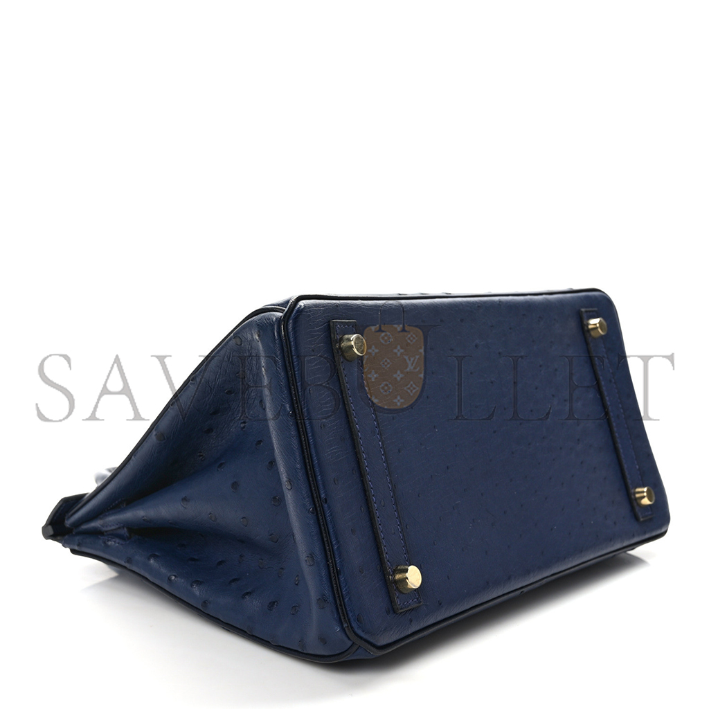 H**mes master birkin 30 blue iris 1232356 (30*24*16cm)